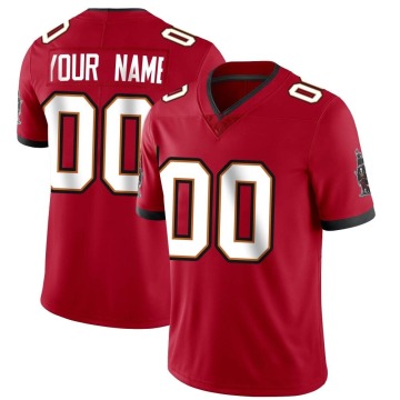 Custom Youth Red Limited Custom Team Color Vapor Untouchable Jersey