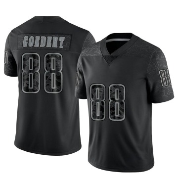 Dallas Goedert Youth Black Limited Reflective Jersey