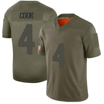 Dalvin Cook Men's Camo Limited 2019 Salute to Service Jersey