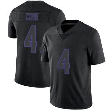 Dalvin Cook Youth Black Impact Limited Jersey