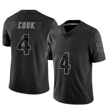 Dalvin Cook Youth Black Limited Reflective Jersey