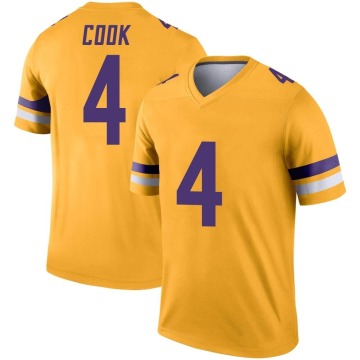 Dalvin Cook Youth Gold Legend Inverted Jersey