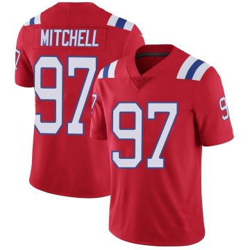 DaMarcus Mitchell Youth Red Limited Vapor Untouchable Alternate Jersey