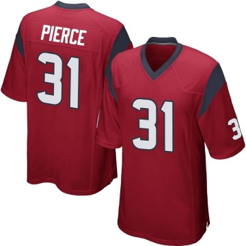 Dameon Pierce Men's Red Game Alternate Jersey
