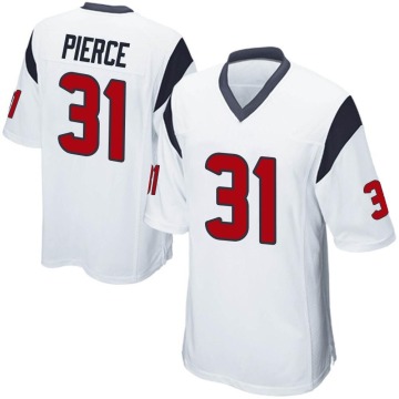 Dameon Pierce Men's White Game Jersey