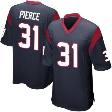 Dameon Pierce Youth Navy Blue Game Team Color Jersey