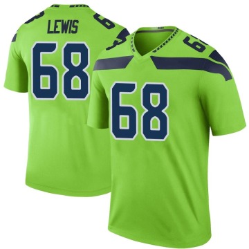 Damien Lewis Youth Green Legend Color Rush Neon Jersey