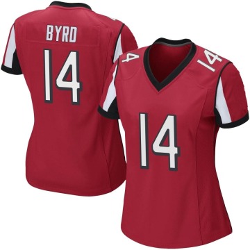 Damiere Byrd Women's Red Game Team Color Jersey