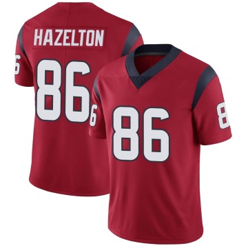Damon Hazelton Men's Red Limited Alternate Vapor Untouchable Jersey