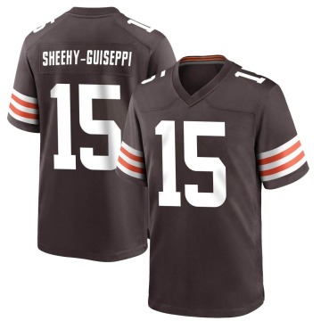 Damon Sheehy-Guiseppi Youth Brown Game Team Color Jersey