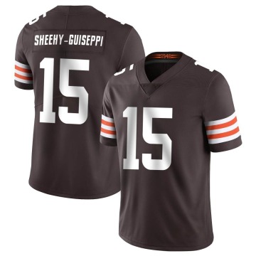 Damon Sheehy-Guiseppi Youth Brown Limited Team Color Vapor Untouchable Jersey