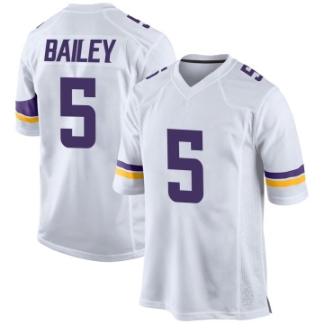 Dan Bailey Youth White Game Jersey