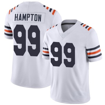 Dan Hampton Men's White Limited Alternate Classic Vapor Jersey