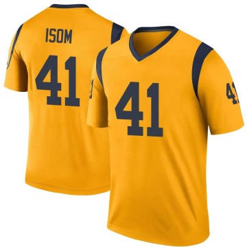 Dan Isom Youth Gold Legend Color Rush Jersey