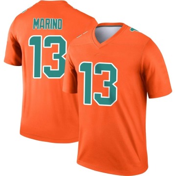 Dan Marino Men's Orange Legend Inverted Jersey