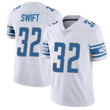 D'Andre Swift Youth White Limited Vapor Untouchable Jersey