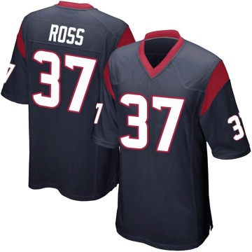 D'Angelo Ross Youth Navy Blue Game Team Color Jersey
