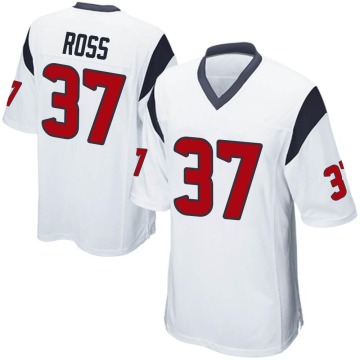 D'Angelo Ross Youth White Game Jersey