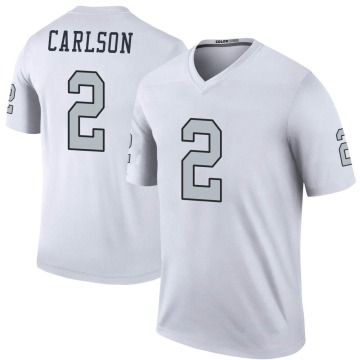 Daniel Carlson Youth White Legend Color Rush Jersey