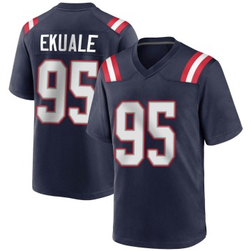 Daniel Ekuale Youth Navy Blue Game Team Color Jersey