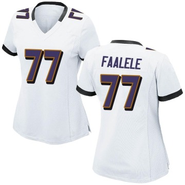 Daniel Faalele Women's White Game Jersey