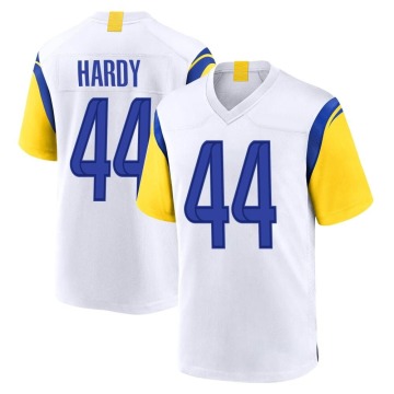 Daniel Hardy Men's White Game Jersey