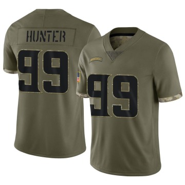 Danielle Hunter Men's Olive Limited 2022 Salute To Service Jersey