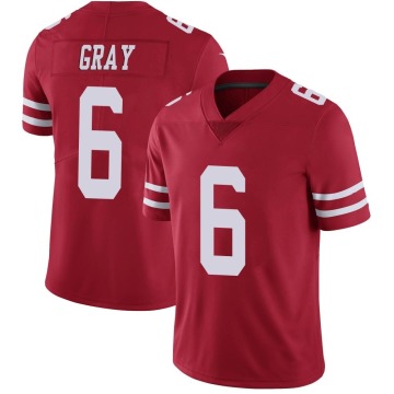 Danny Gray Youth Red Limited Team Color Vapor Untouchable Jersey