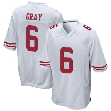Danny Gray Youth White Game Jersey