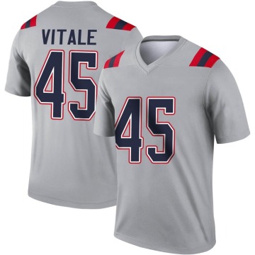 Danny Vitale Youth Gray Legend Inverted Jersey