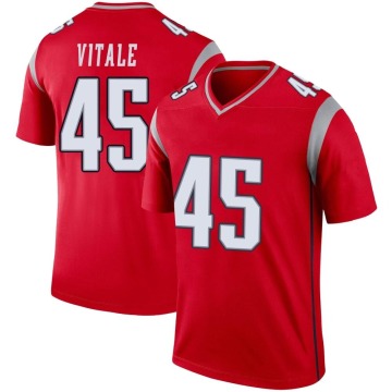 Danny Vitale Youth Red Legend Inverted Jersey