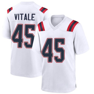 Danny Vitale Youth White Game Jersey