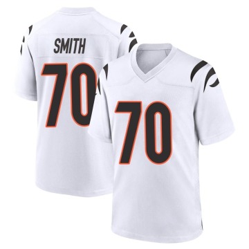 D'Ante Smith Youth White Game Jersey