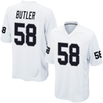 Darien Butler Men's White Game Jersey