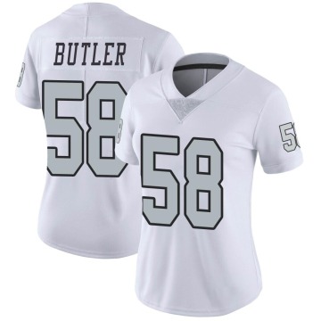 Darien Butler Women's White Limited Color Rush Jersey