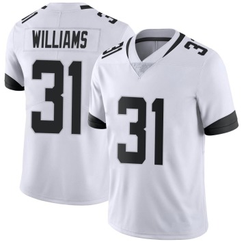 Darious Williams Youth White Limited Vapor Untouchable Jersey