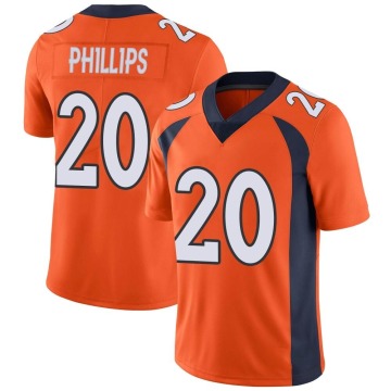 Darius Phillips Men's Orange Limited Team Color Vapor Untouchable Jersey