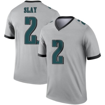 Darius Slay Youth Legend Silver Inverted Jersey