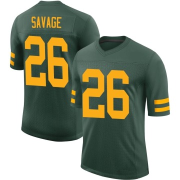 Darnell Savage Men's Green Limited Alternate Vapor Jersey