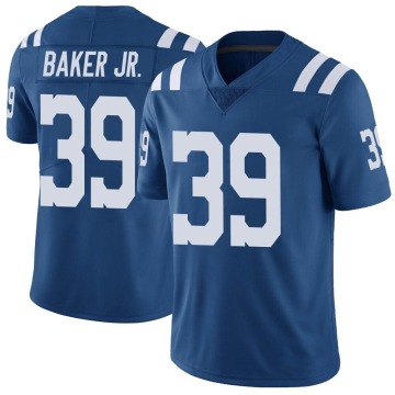 Darrell Baker Jr. Youth Royal Limited Color Rush Vapor Untouchable Jersey