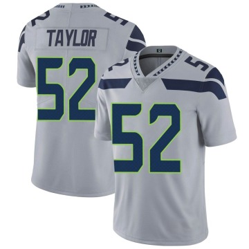 Darrell Taylor Youth Gray Limited Alternate Vapor Untouchable Jersey