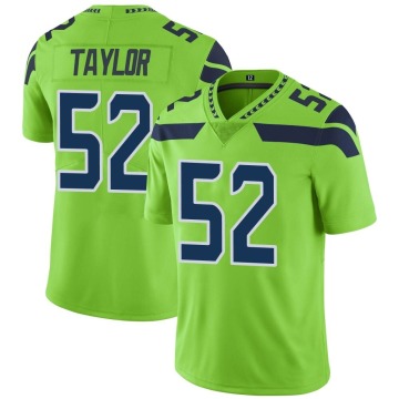 Darrell Taylor Youth Green Limited Color Rush Neon Jersey