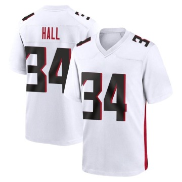 Darren Hall Youth White Game Jersey
