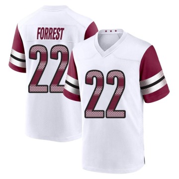 Darrick Forrest Youth White Game Jersey