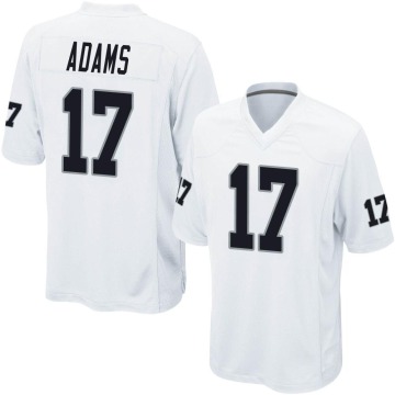 Davante Adams Men's White Game Jersey