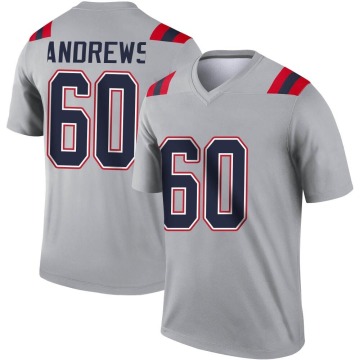 David Andrews Youth Gray Legend Inverted Jersey