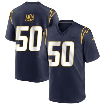 David Moa Youth Navy Game Team Color Jersey