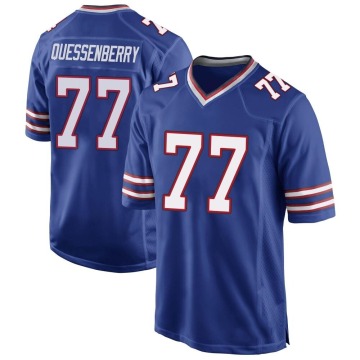 David Quessenberry Youth Royal Blue Game Team Color Jersey