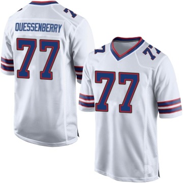 David Quessenberry Youth White Game Jersey