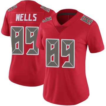 David Wells Women's Red Limited Color Rush Jersey